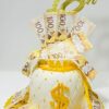 Money Bag fondant Cake